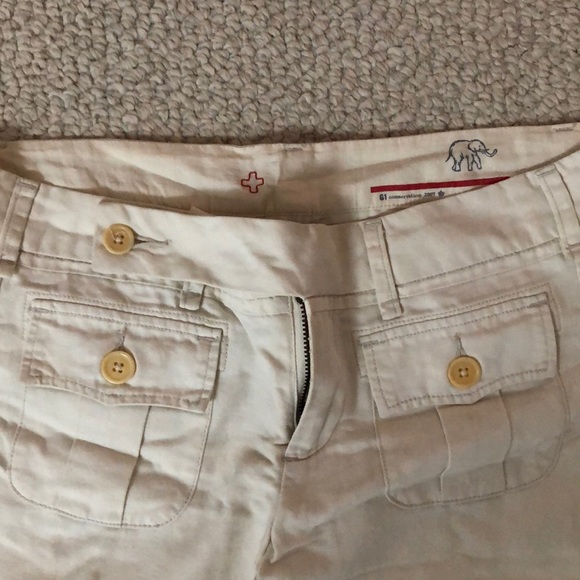 Anthropology Winter White Wide Leg Pants - Picture 3 of 5